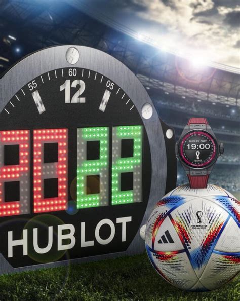 hublot anzeigetafel fußball|hublot football game.